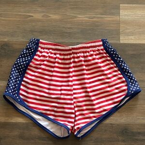 Krass & Co American flag shorts